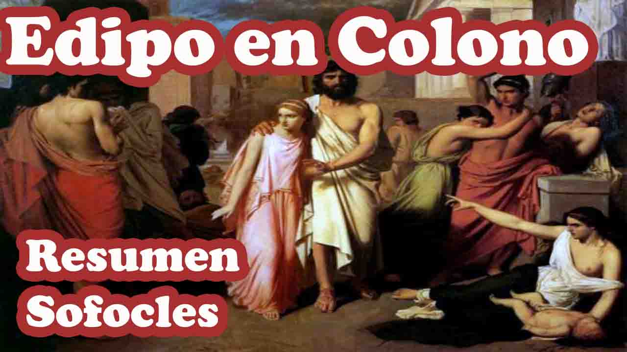 edipo en colono resumen